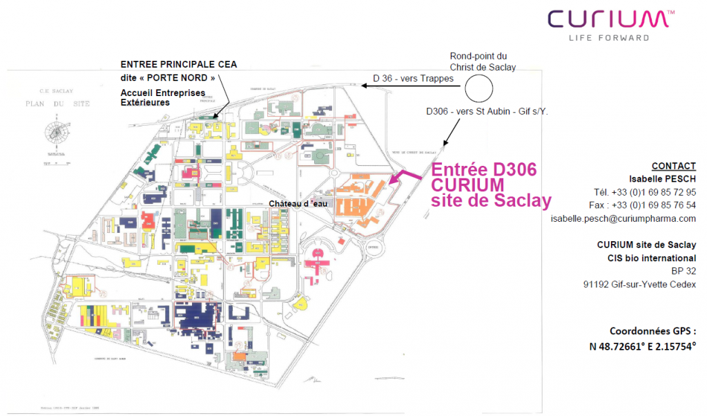 plan acces curium
